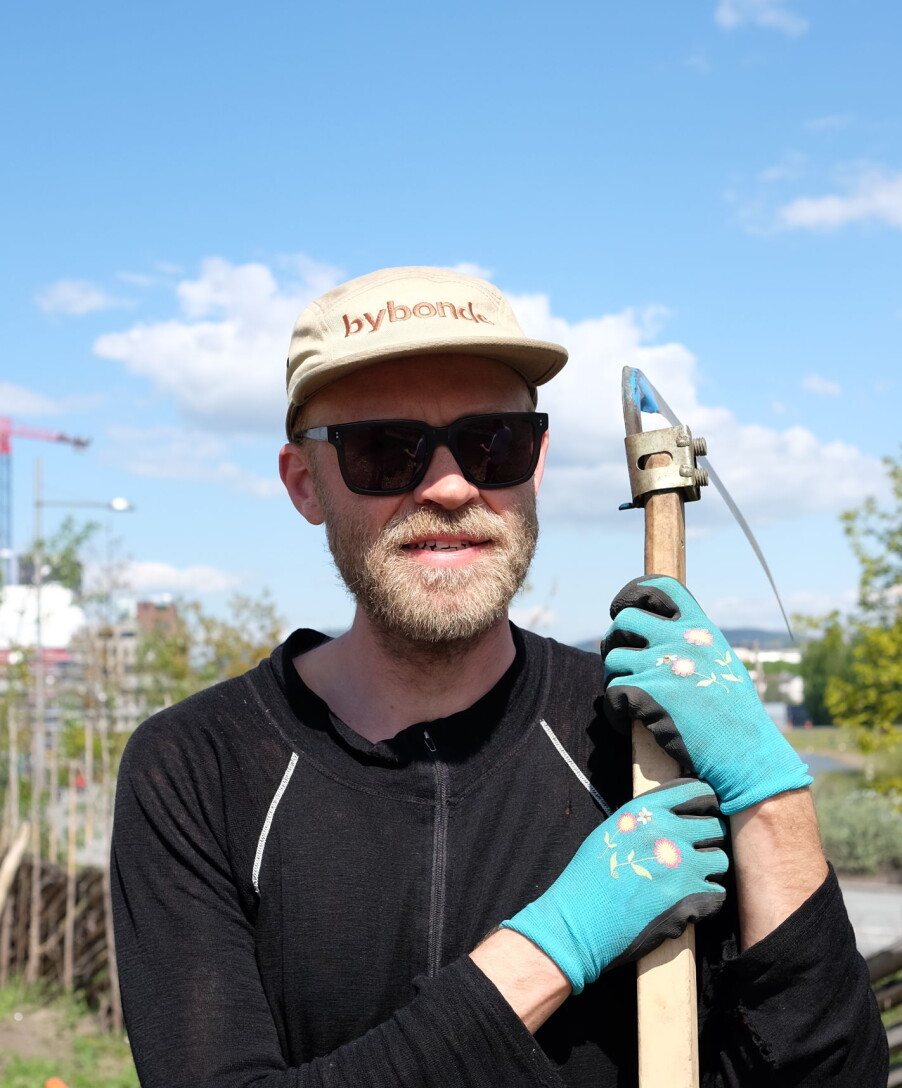 BYBONDEN SELV: Øystein Hvamen Rasmussen FOTO: Kandidatnummer 300102
