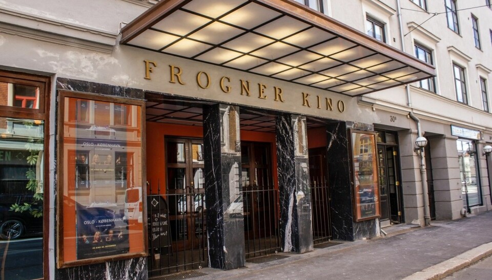 STENGTE DØRER: På grunn av koronapandemien har Frogner Kino måttet holde stengt siden november