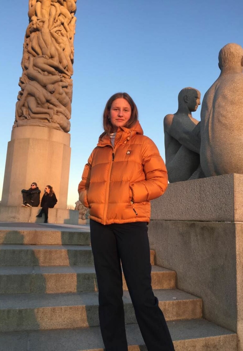 MED HJERTE FOR FROGNER: Sigrid Mehlum har vært medlem av ungdomsrådet i fire år, og leder i ett. Nå tar hun en bachelor i informatikk ved Universitetet i Oslo, men håper på å vende tilbake til bydel Frogner når hun er ferdig.