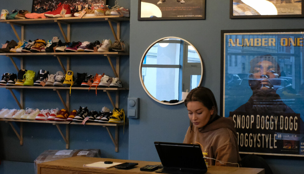 På Ditto Store er utvalget av sneakers en av de beste i Oslo.