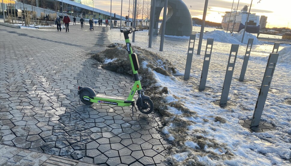 Byrådet i Oslo har redusert antall elsparkesykler i byen
