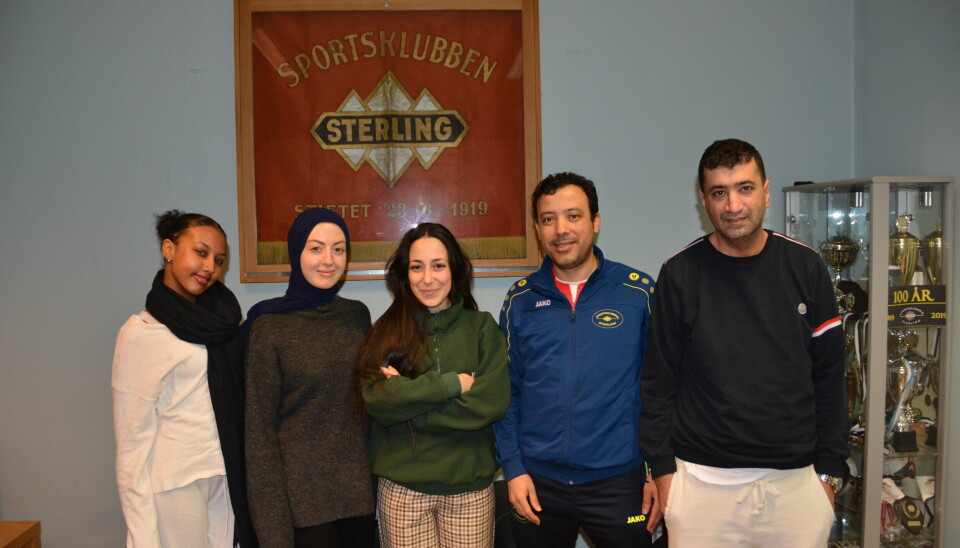 Mimoun El Atiaoui, Chadia Talhioui, Nissrin Khalaf, Ikhra Rage, og Mohamed Fariss jobber for gode aktivitetstilbud og et bra lokalmiljø i Bydel Gamle Oslo.