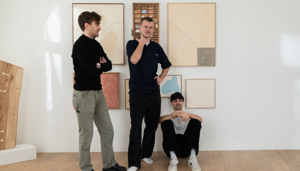 Gjengen i OA_M Studio. (Fra høyre) Max Svendsen, Ola Dalheim og Arman Sellæg Gjengen i OA_M Studio. (Fra høyre) Max Svendsen, Ola Dalheim og Arman Sellæg