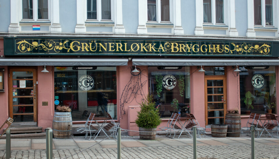 Grünerløkka Brygghus - Ett av mange skjenkesteder i bydel Grünerløkka.