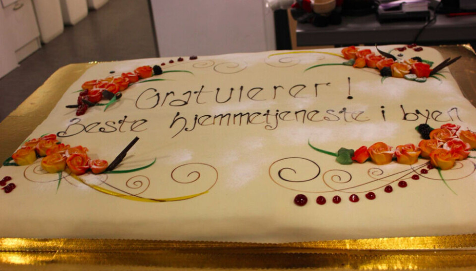 Byens beste hjemmetjeneste i 2017 Byens beste hjemmetjeneste i 2017