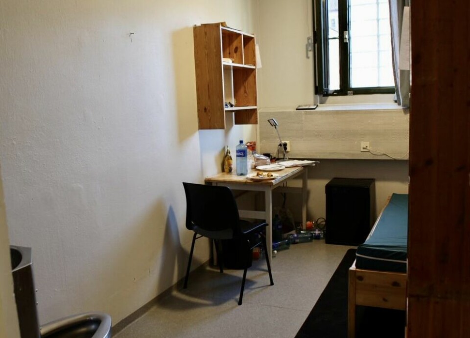 Innsiden av en celle. Foto: Selma Nordby Ulvestad
