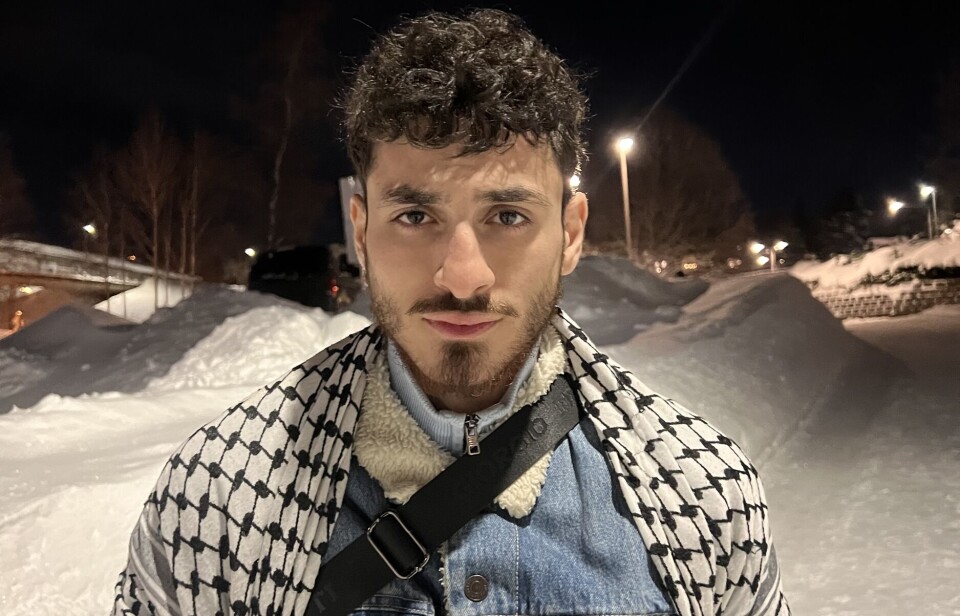ØKE BEVISSTHET: Mahdi Bilal ønsker å øke bevisstheten rundt konflikten i Midtøsten.