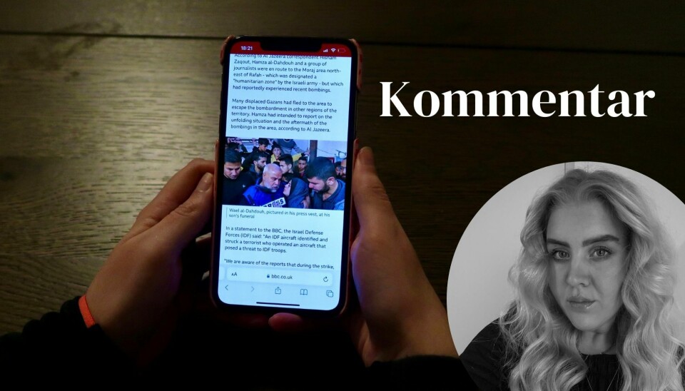 Gazas journalister har blitt målskiver