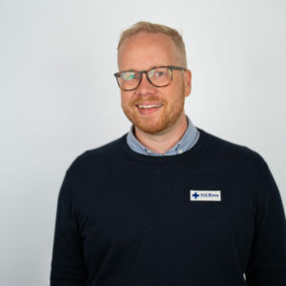 Senior helserådgiver Christoffer Jensen