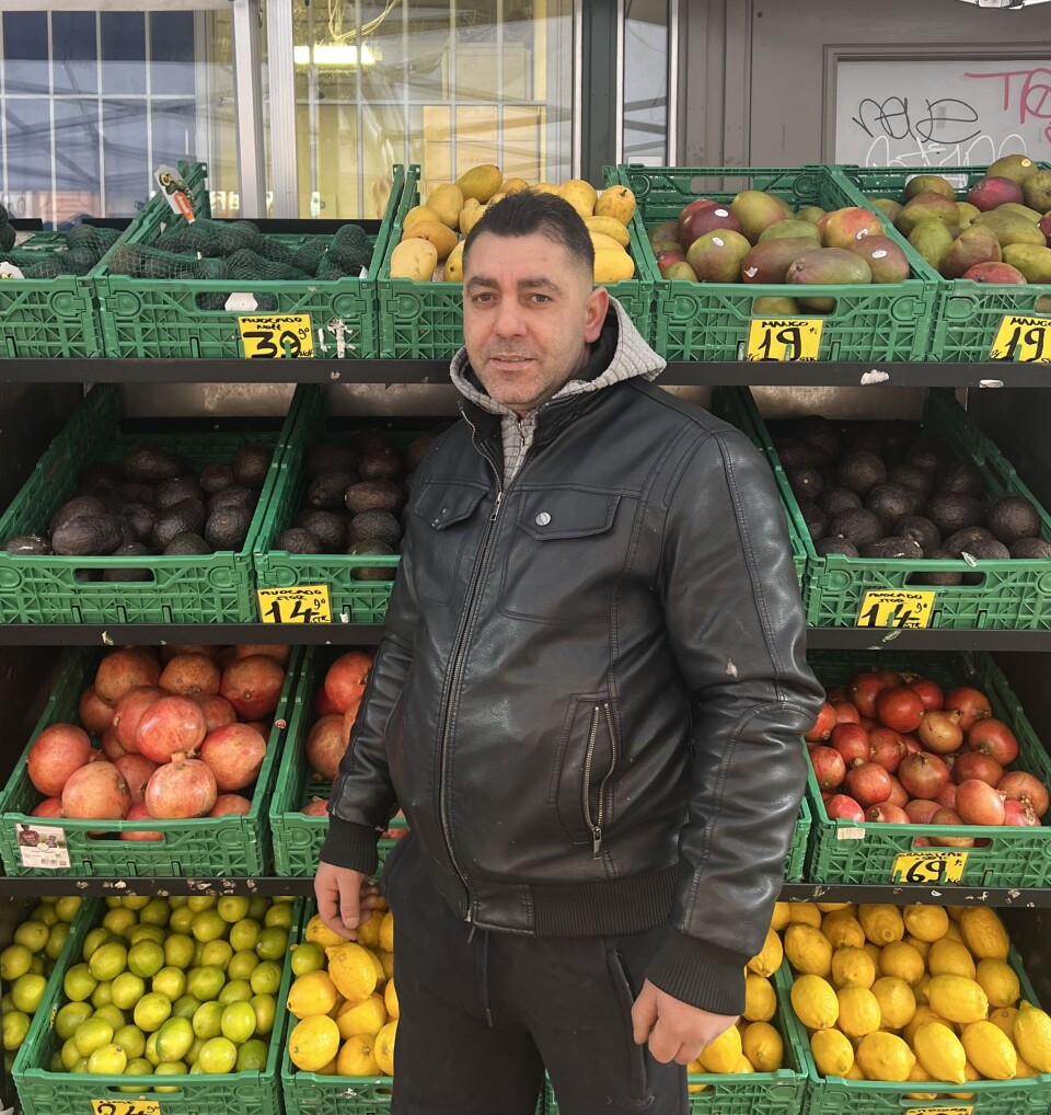 Enmab er en av de ansatte på den folkekjære butikken på Grønland.