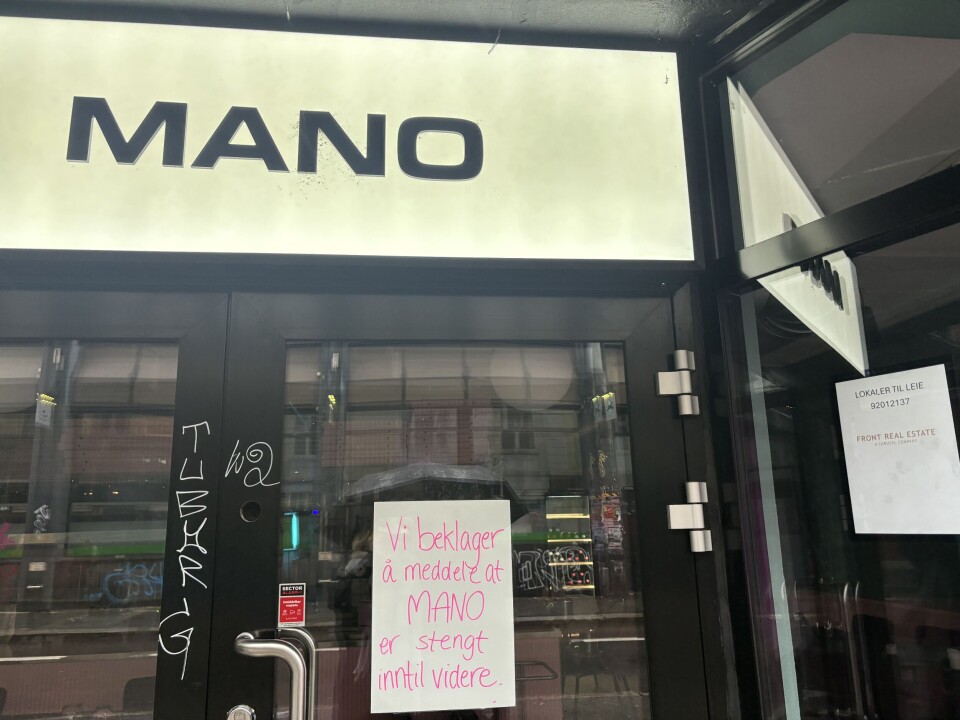 MANO, som må stenge midleritidig