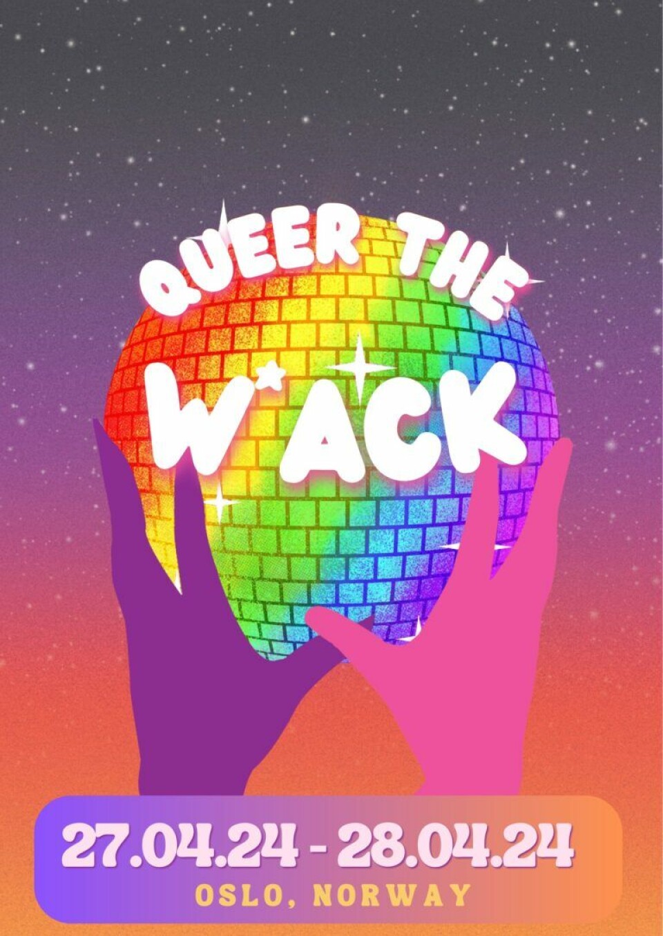 «Queer The W*ack» ble holdt 27. og 28. april. Bildet er hentet fra Danseinformasjonen sine nettsider.