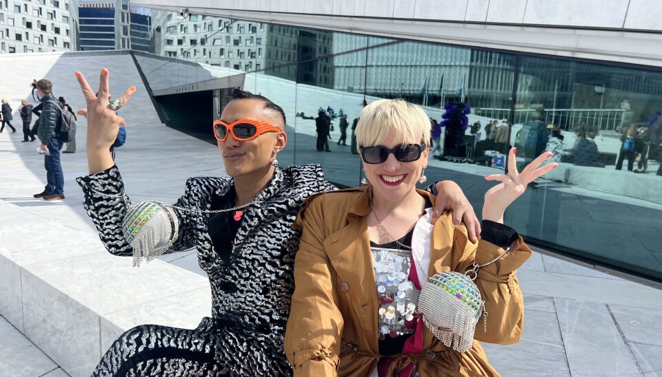 Ronald Belaza og Ida Louise Sundby var ambassadører for Dansens Dager, som holdt sted på Operataket.