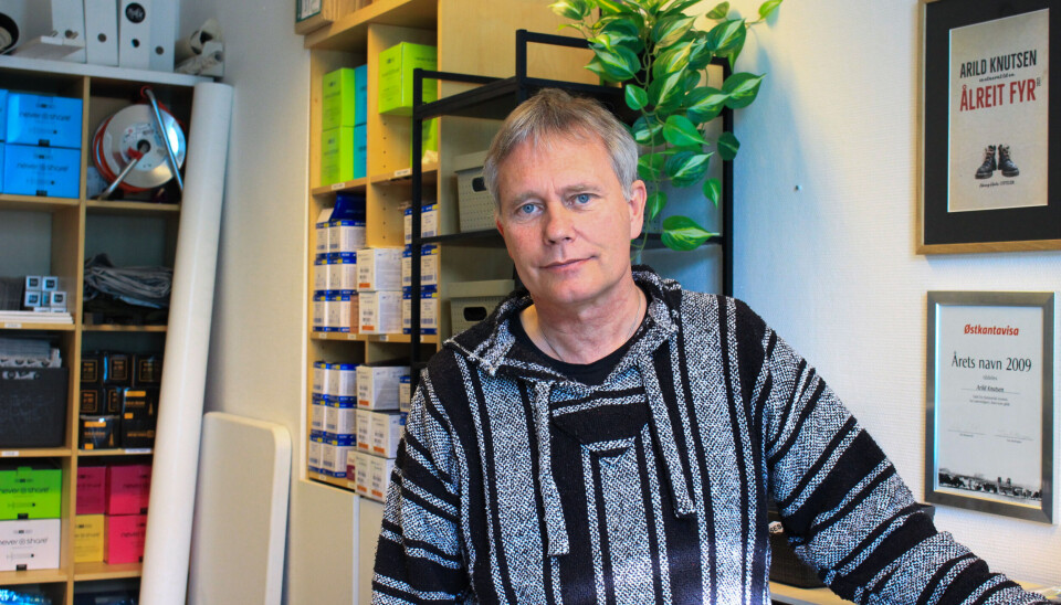 Arild Knutsen, leder for FHN, driver en kamp mot krigen mot narkotika.