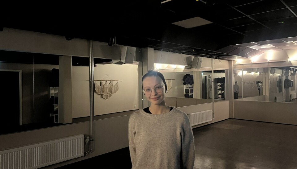Andrea Fredriksen Verlo, etter gruppetime med yoga.