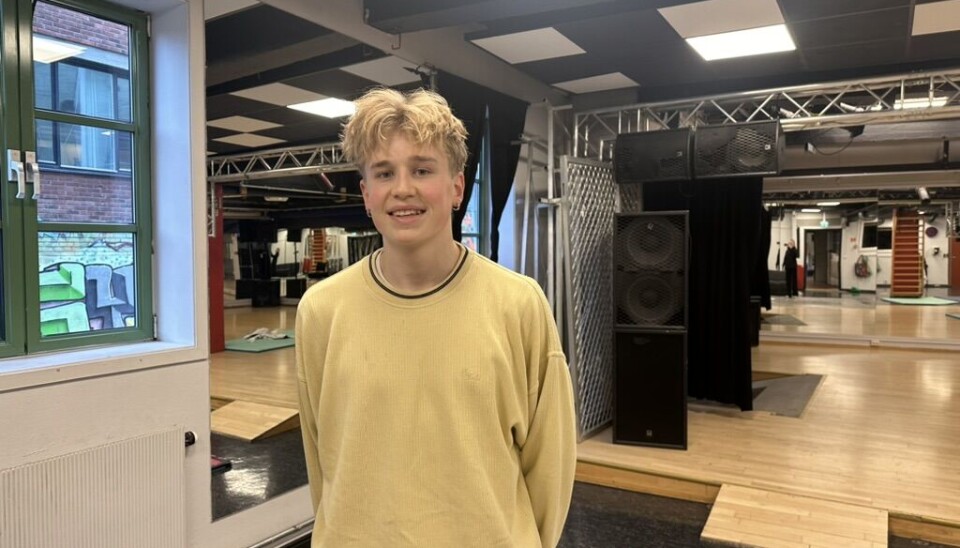 Iver Stensrud (19), medlem hos X-ray ungdomskulturhus
