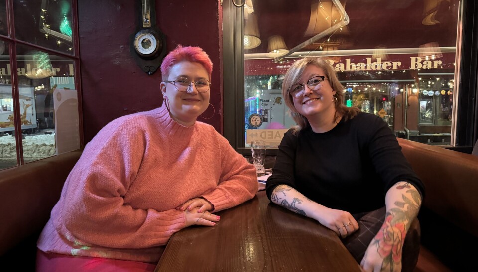 Esther og Robin på date.
