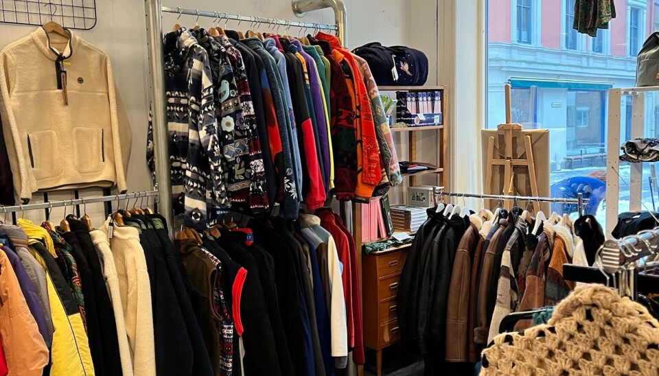 Det finnes masse unisex klesplagg hos Lykka på Løkka.