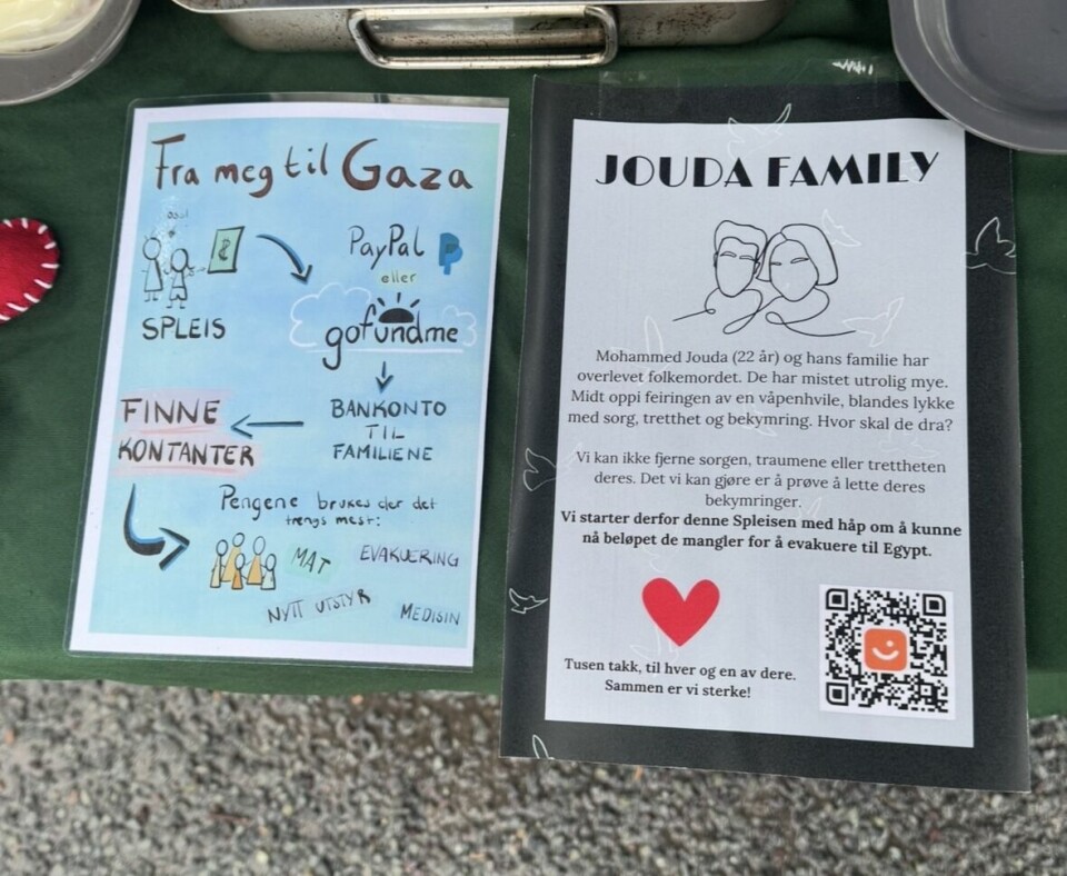 Innsamlingen skal sikre Mohammed og familien en trygg vei ut av Gaza.