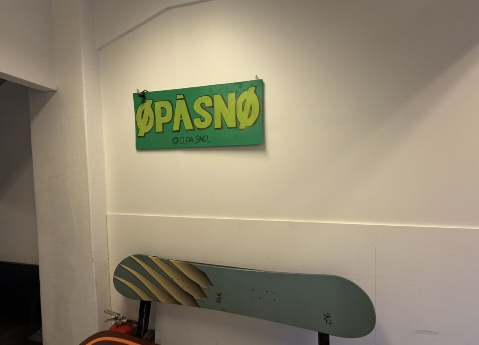En av de mest populære vinteraktivitetene for unge - ØPÅSNØ.