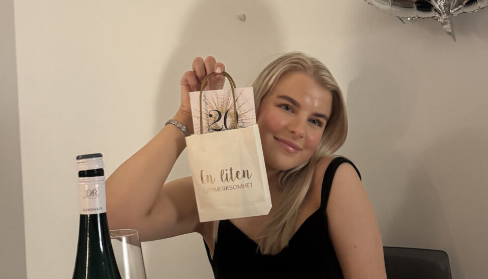Martine Kuls feirer 20 års dagen sin