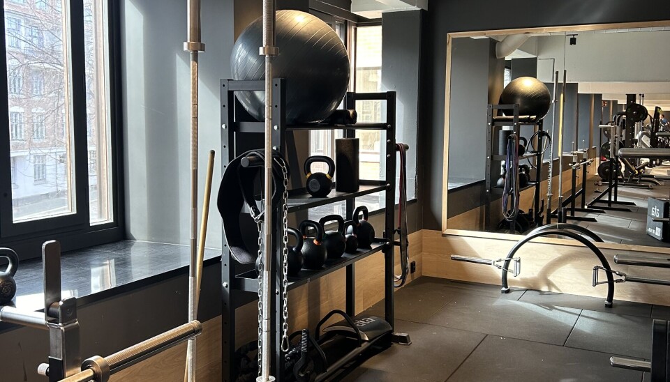 inne på treningssenter