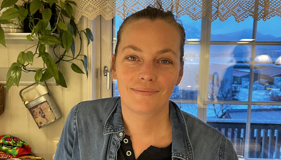 Kristel Berre, FAU-leder og forelder ved Møllergata skole, kjemper for å bevare skolen.