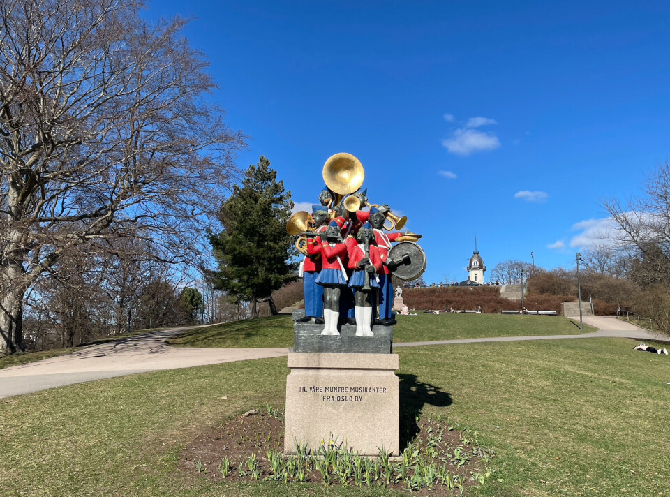 'Til våre muntre musikanter' fra Oslo by