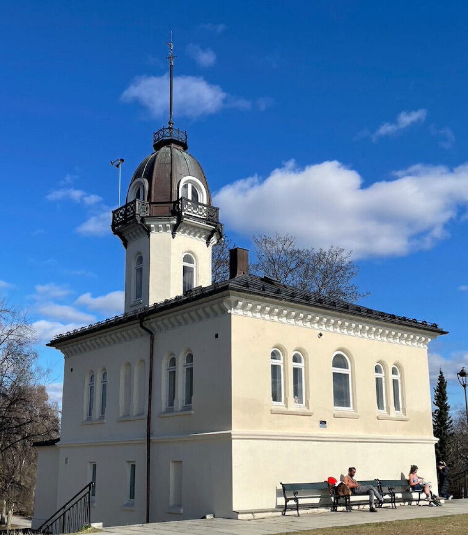 Tårnhuset på toppen av parken
