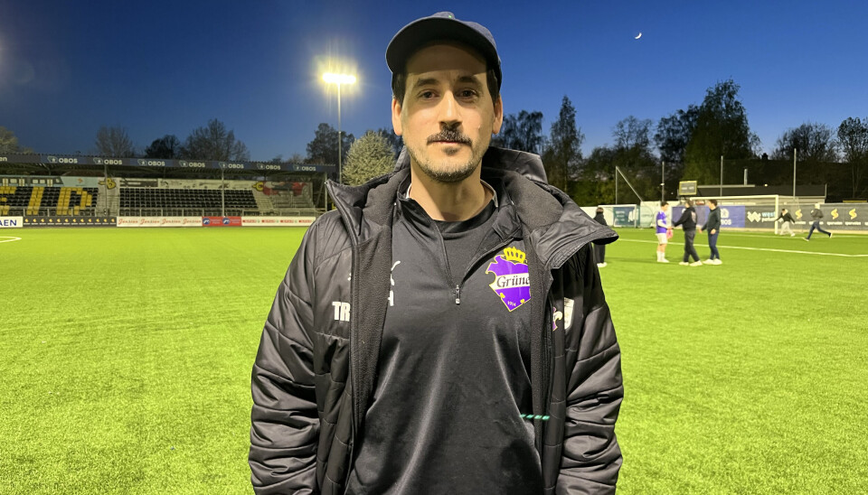 OPPGITT: Grüners hovedtrener Danilo Henriquez, etter kampslutt.