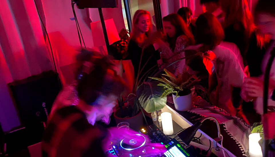 DJ Leilet Safi sørget for god stemning.