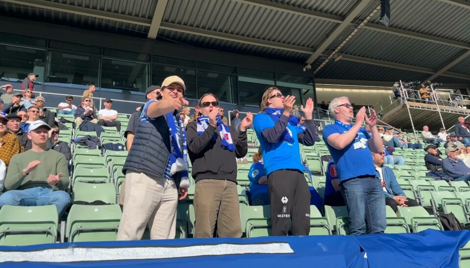 Stolte supportere for Hødd