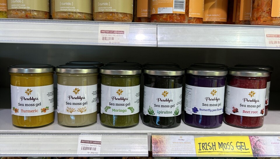 Sea moss er blant produktene som raskt forsvinner fra hyllene på Røtter St. Hanshaugen