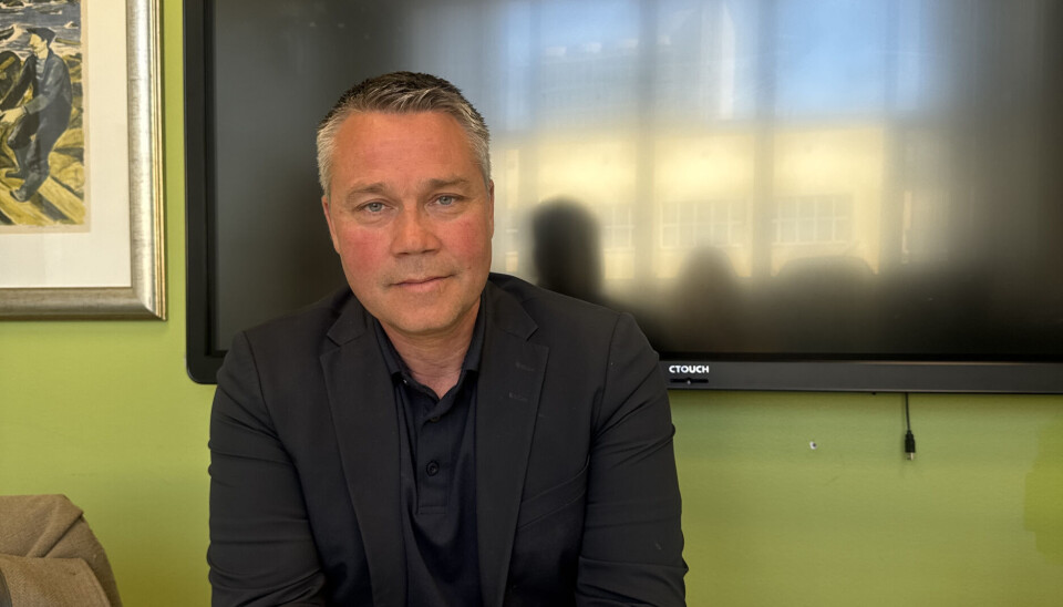 Rektor Jan Petter Braathen ved Sinsen skole er bekymret for utviklingen i nærmiljøet