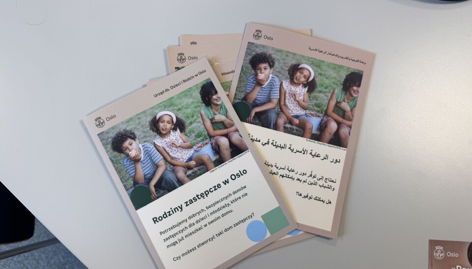 ØNSKER Å REKRUTTERE: Det har blitt gjort tiltak for å rekruttere flere fosterforeldre med utlandsk opprinnelse.