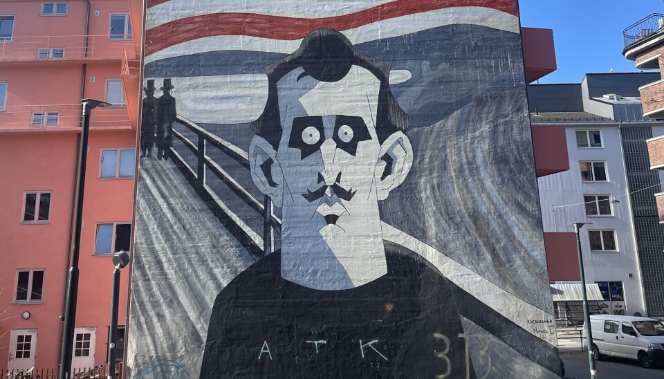 Munch malleriet ved Sørli plass.